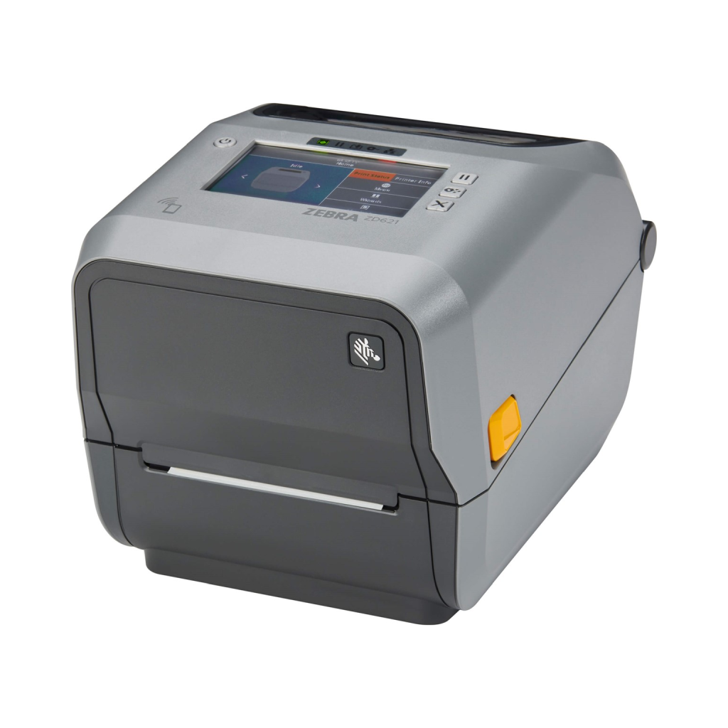 Zebra ZD621 Imprimante d'étiquette de bureau - 300dpi - Colour touch display - transfert thermique - USB - RS232 - Ethernet