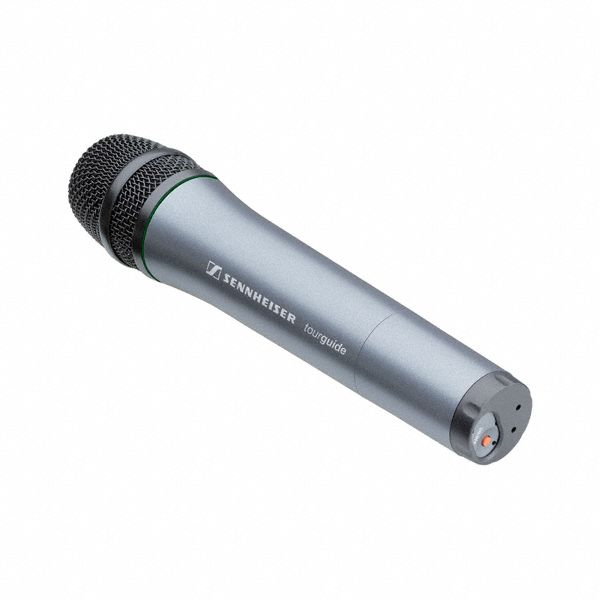 Sennheiser SKM 2020-D handmicrofoon voor Tourguide - Digitale RF signaaloverdracht