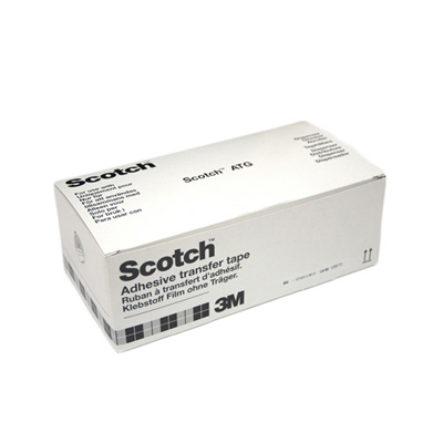 3M 904 ATG Kleefband voor overdracht - algemeen gebruik - transparant - 19 mm x 44 m x 0,05 mm - per doos van 48 rollen
