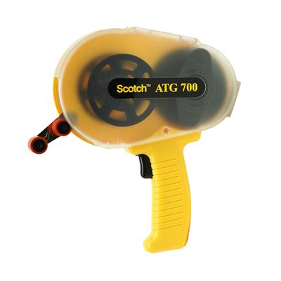 3M ATG 700 Transfer Tape Applicator Gun - Geel - Handbediende dispenser voor 6,12 en 19 mm tapes