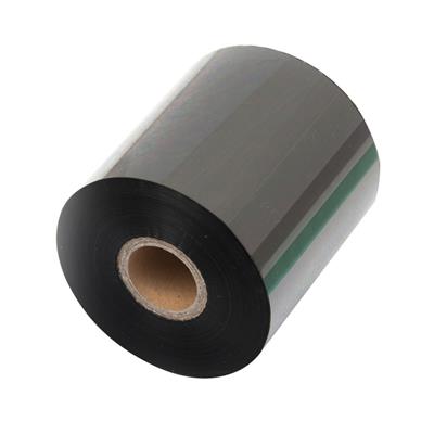 EtiRibb - Ruban cire -102 mm x 450 m - pour imprimantes thermo-transfert - Flat head - Noir -Extérieur - par boîte de 24 rubans