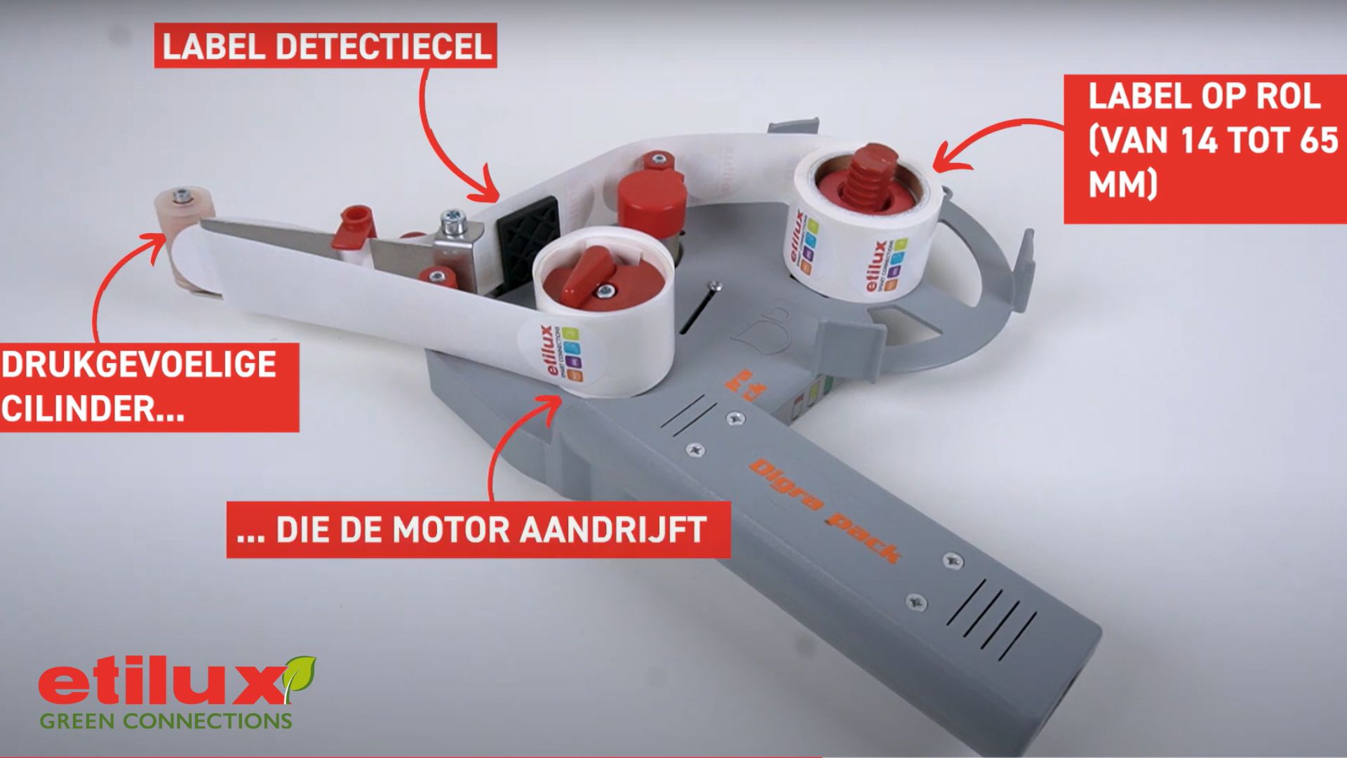 Automatic label dispenser Digra Pack