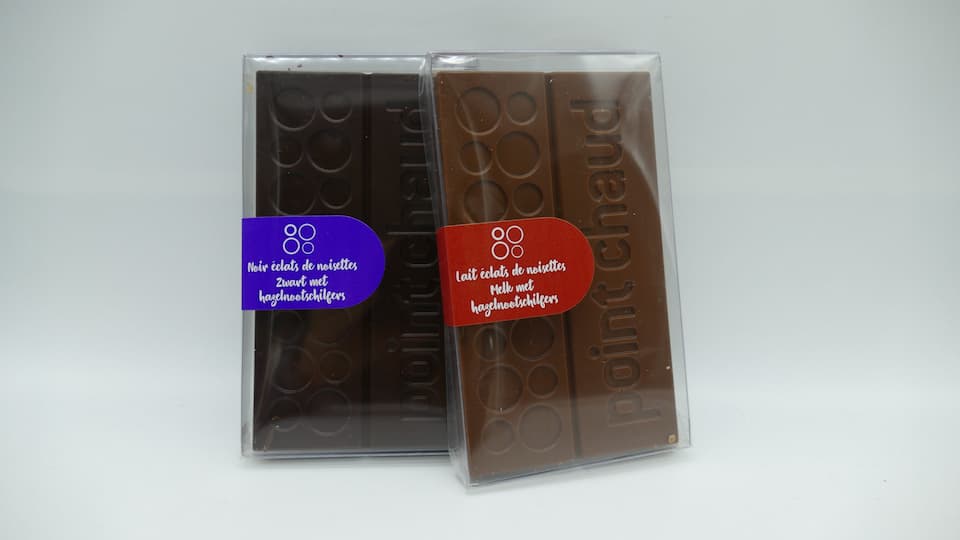 Étiquette d'emballage sur mesure pour le chocolat