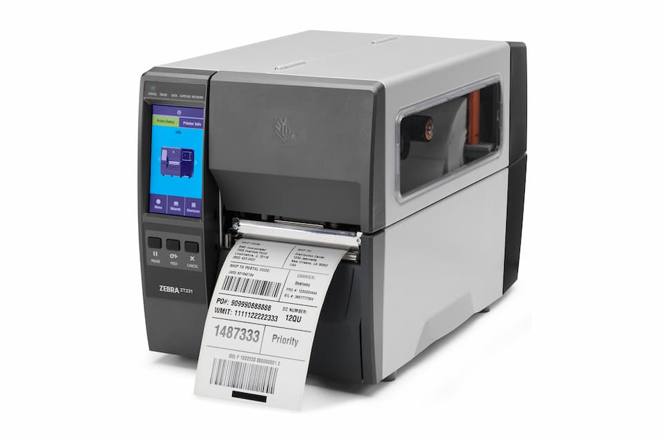 zebra zt231 imprimante-etiquettes semi-industrielle