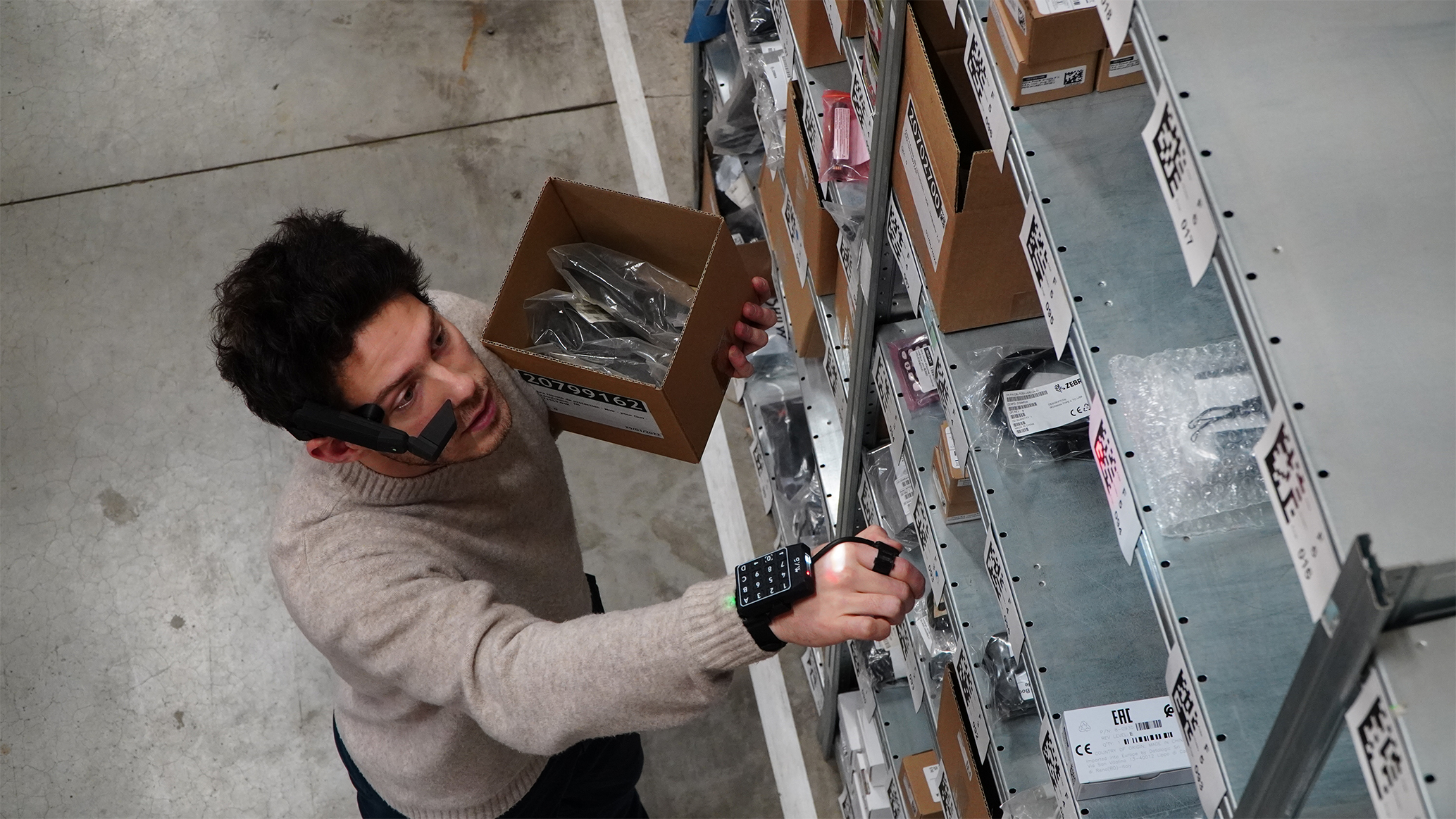 Scanning de produits grâce au ScanPad de Get your way