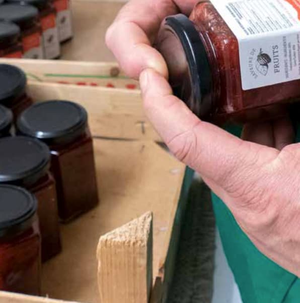 Étiquettes personnalisées pour pot de confiture