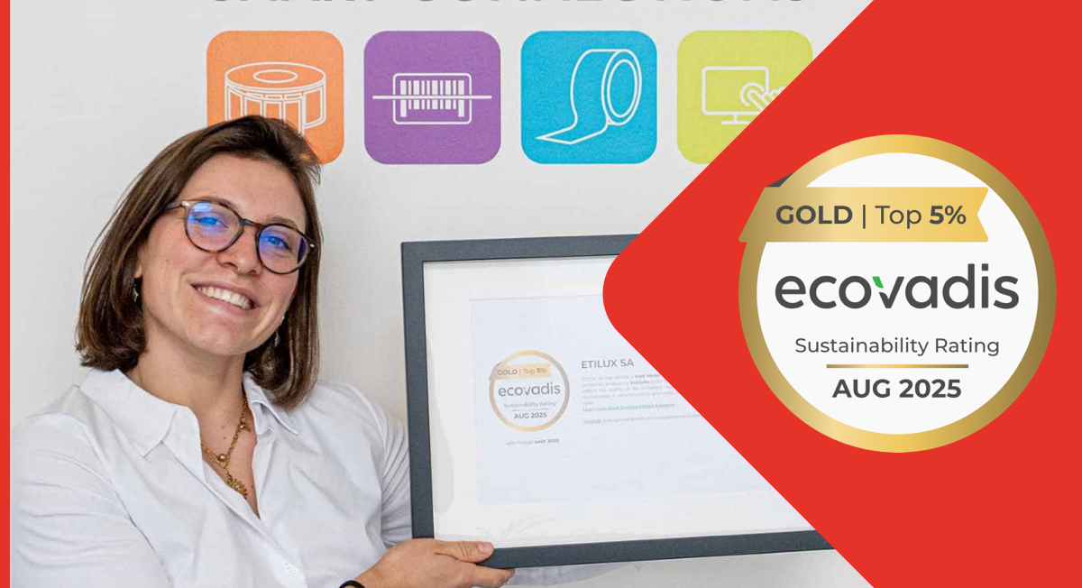 Grande nouvelle pour cette rentrée : ETILUX décroche la médaille d’or EcoVadis 2025 !