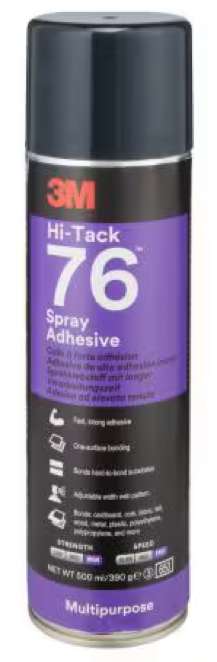3M-contactlijm in spuitbus – nummer 76