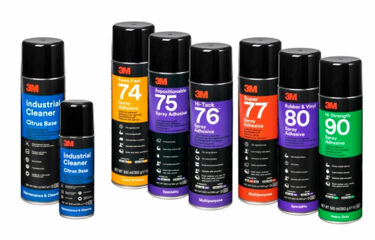 3M-contactlijm in spuitbus