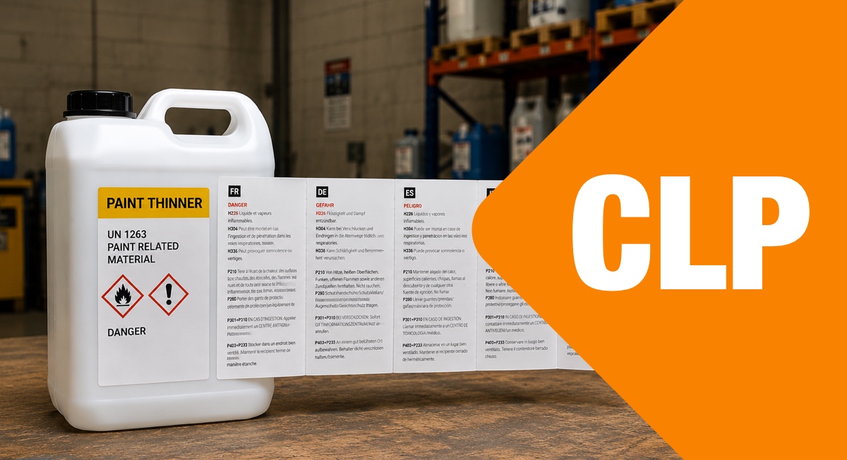 Étiquetage CLP : pourquoi anticiper les nouvelles exigences pour vos produits chimiques ?