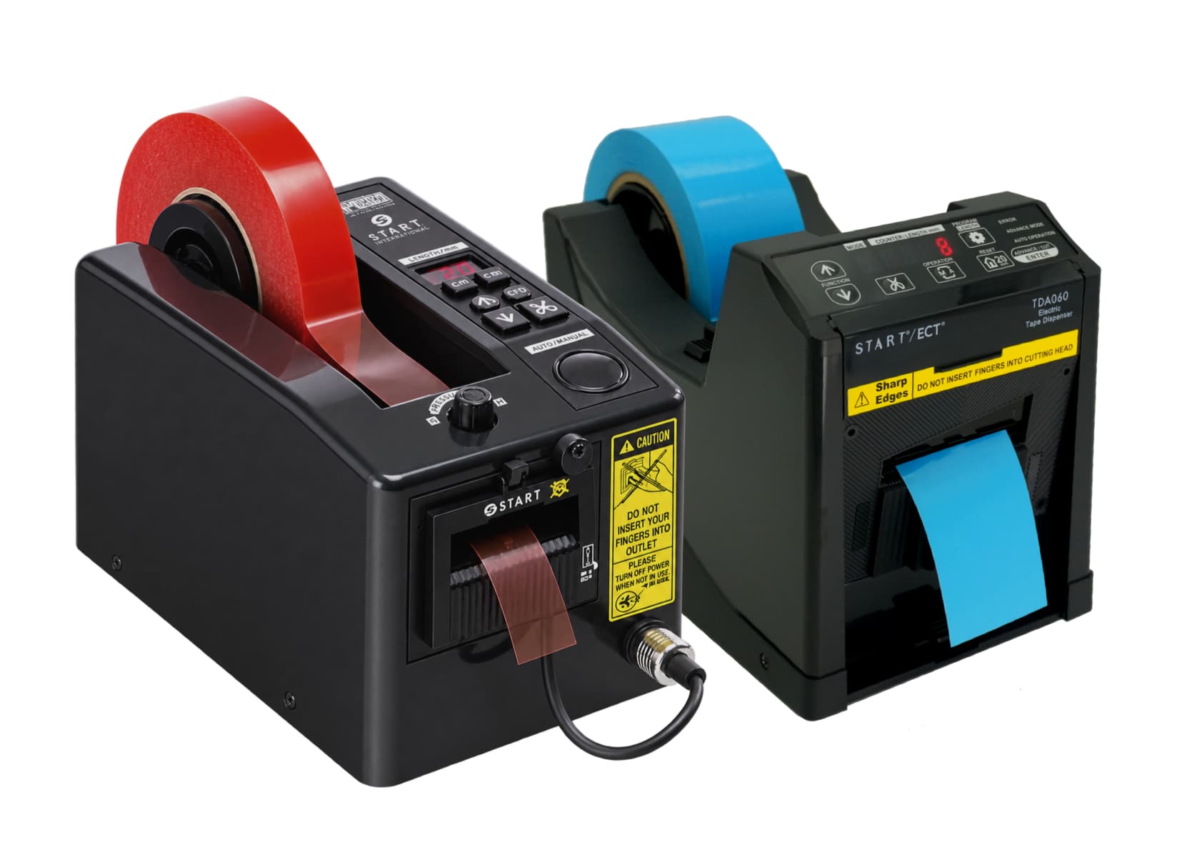 Duo automatic tape cutter dispenser start 